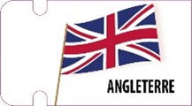 Stickers Drapeau Angleterre x50