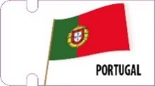 Stickers Drapeau Portugal x50